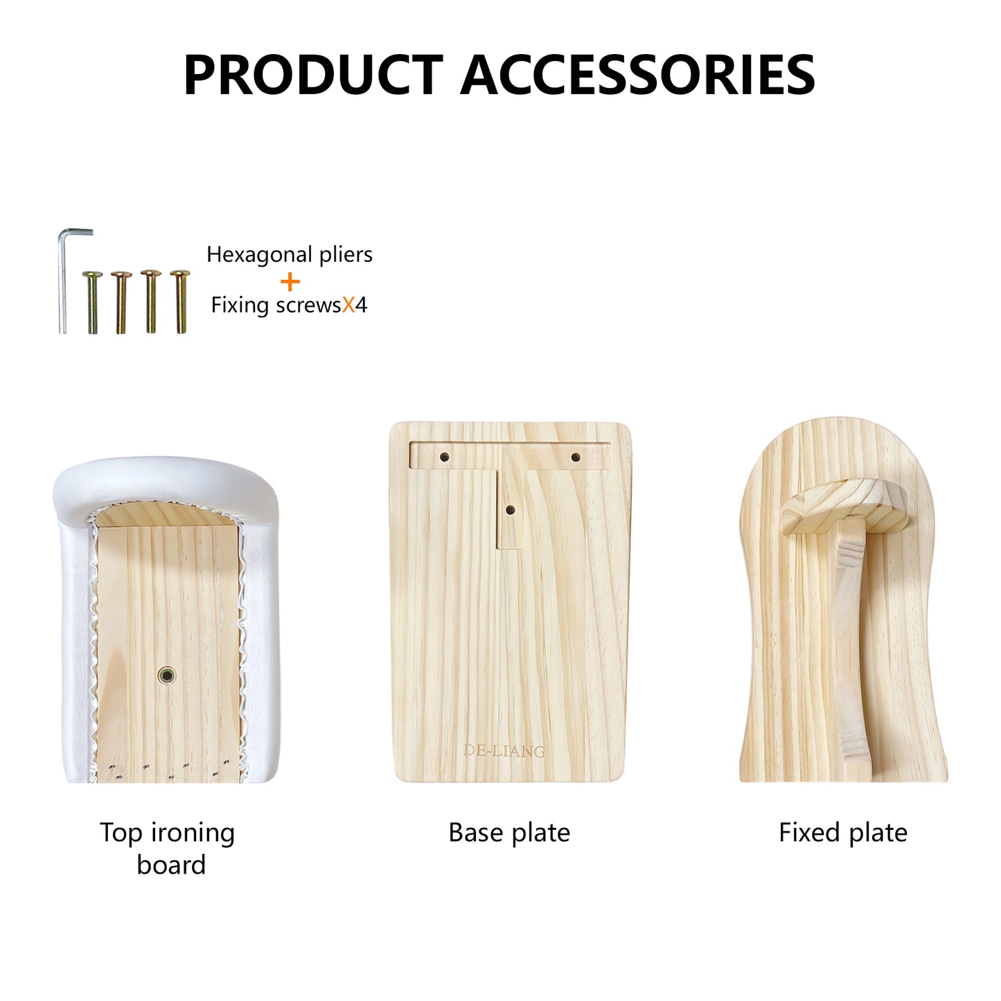 Professional Tailor Shoulder Ironing Board - Solid Pine Wood Pressing Board for Suits & Shirts