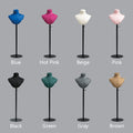 Jelimate High Quality Colorful Velvet Mannequin Bust,Female Mannequin Torso Window Dress Form,Luxury Jewelry Display Bust Necklace Display Stand
