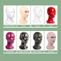 Jelimate Colorful Male Female Mannequin Head Display Dress Form,Wig Hat Headband Sunglasses Jewelry Display Head,Women Men Torso Mannequin Head Stand