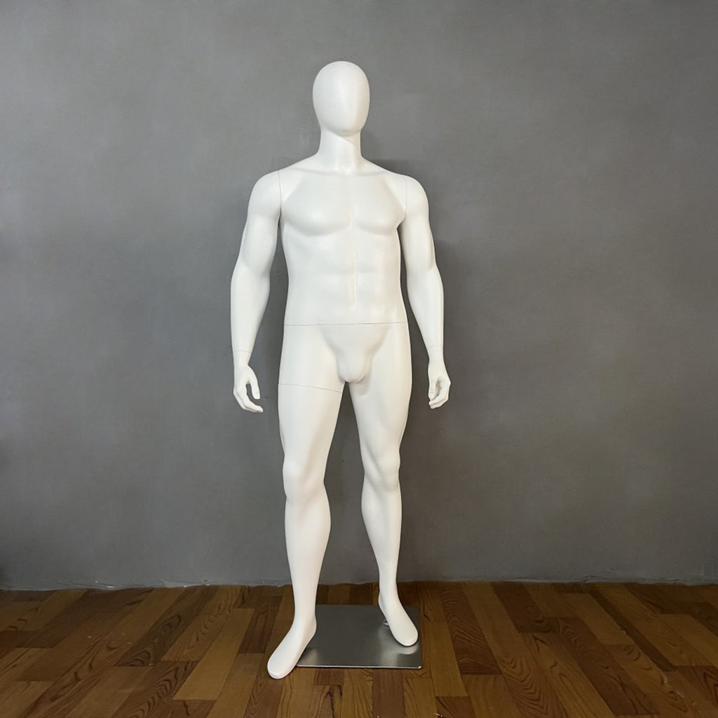 Jelimate Clothing Store Female Plus Size Mannequin Full Body,White Dress Form Male Display Mannequin Plus Size Model,Plus Size Dress Form Clothing Display Mannequin