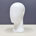 White Abstract Mannequin Head - Professional Display Stand for Wigs, Hats & Accessories