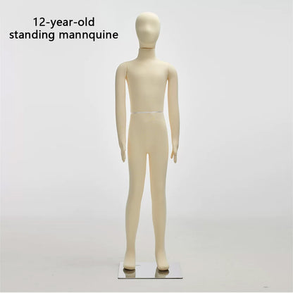 Child dress form - Full Body Soft Bendable Baby Mannequin for Kids’ Clothing Displays | JELIMATE