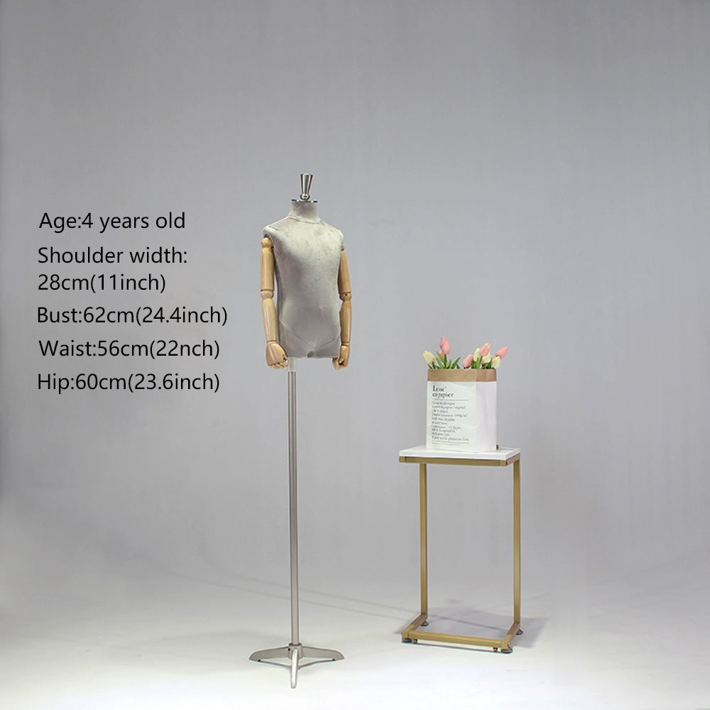Colorful Velvet Kids Mannequins: Elevate Your Boutique &amp; Product Displays