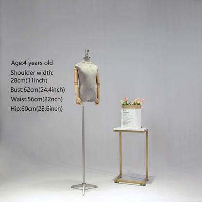 Colorful Velvet Kids Mannequins: Elevate Your Boutique &amp; Product Displays