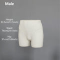JELIMATE Male & Female Buttocks Mannequin for Underwear Swimwear Shorts Belt Display Stand
