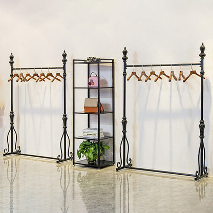 JELIMATE 70.8" Antique Bronze Clothing Rack – Iron Garment Rack for Bedroom & Boutique