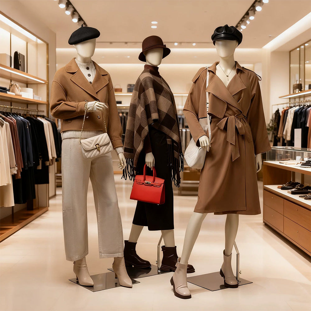JELIMATE Female Full Body Mannequin | 21 Styles | Luxury Boutique Display Dress Form