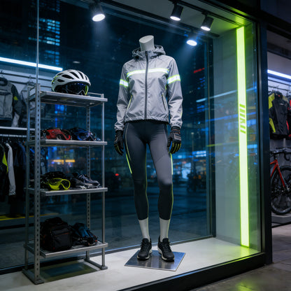 Jelimate Female Athletic Headless Mannequin - Fiberglass Display for Activewear