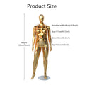 Fat Female Mannequin - Plus Size Full Body modle | Electroplated Gold Silver Curvy Mannequin for Sale