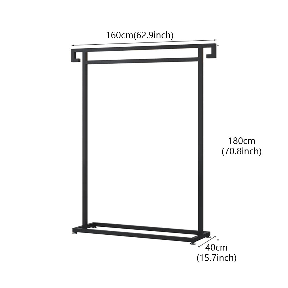 JELIMATE Floor Standing Clothing Display Rack | Boutique Garment Hanger Rack Stand