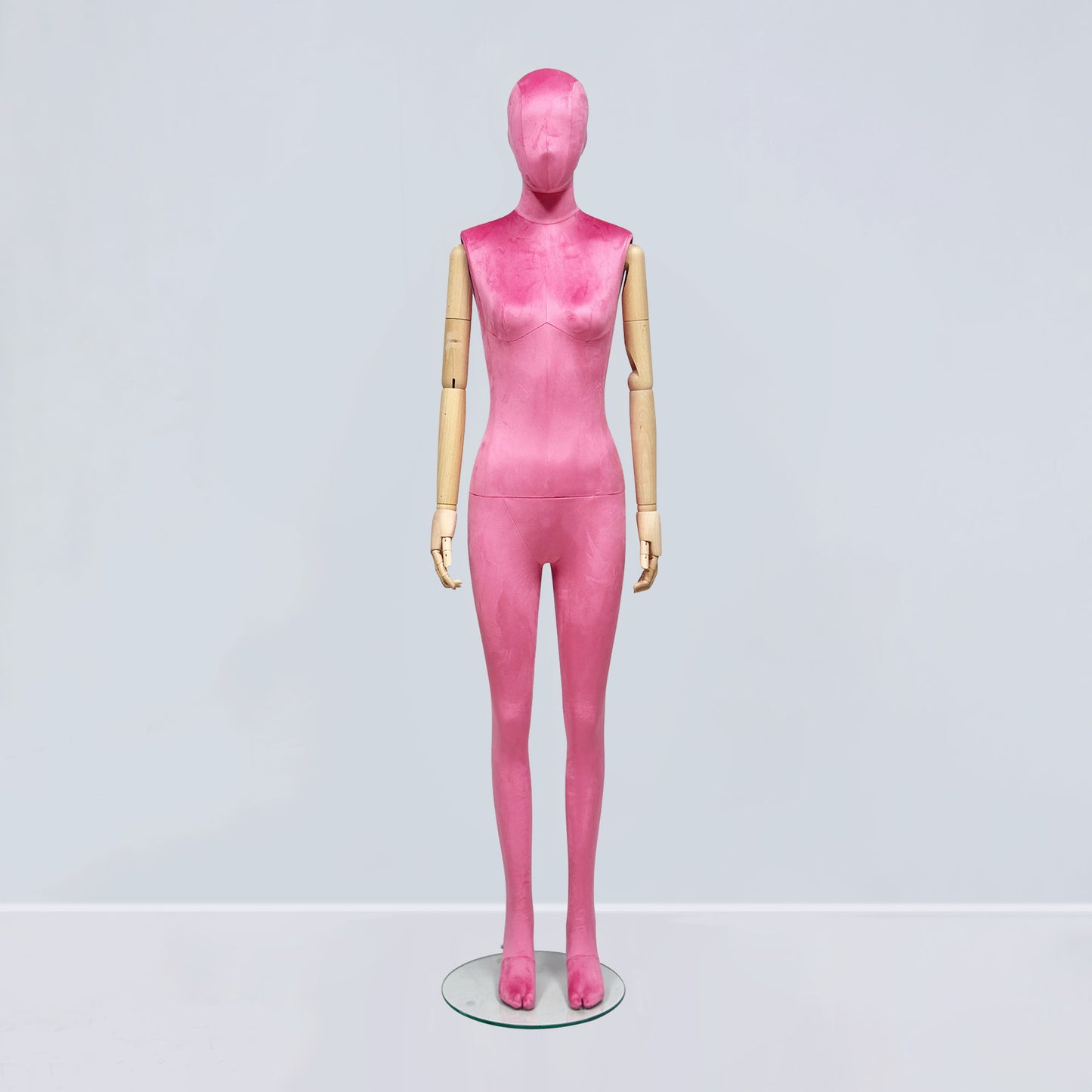 Colorful Female Full Body Mannequin - 71.6" Premium Fiberglass Adjustable Display Mannequin