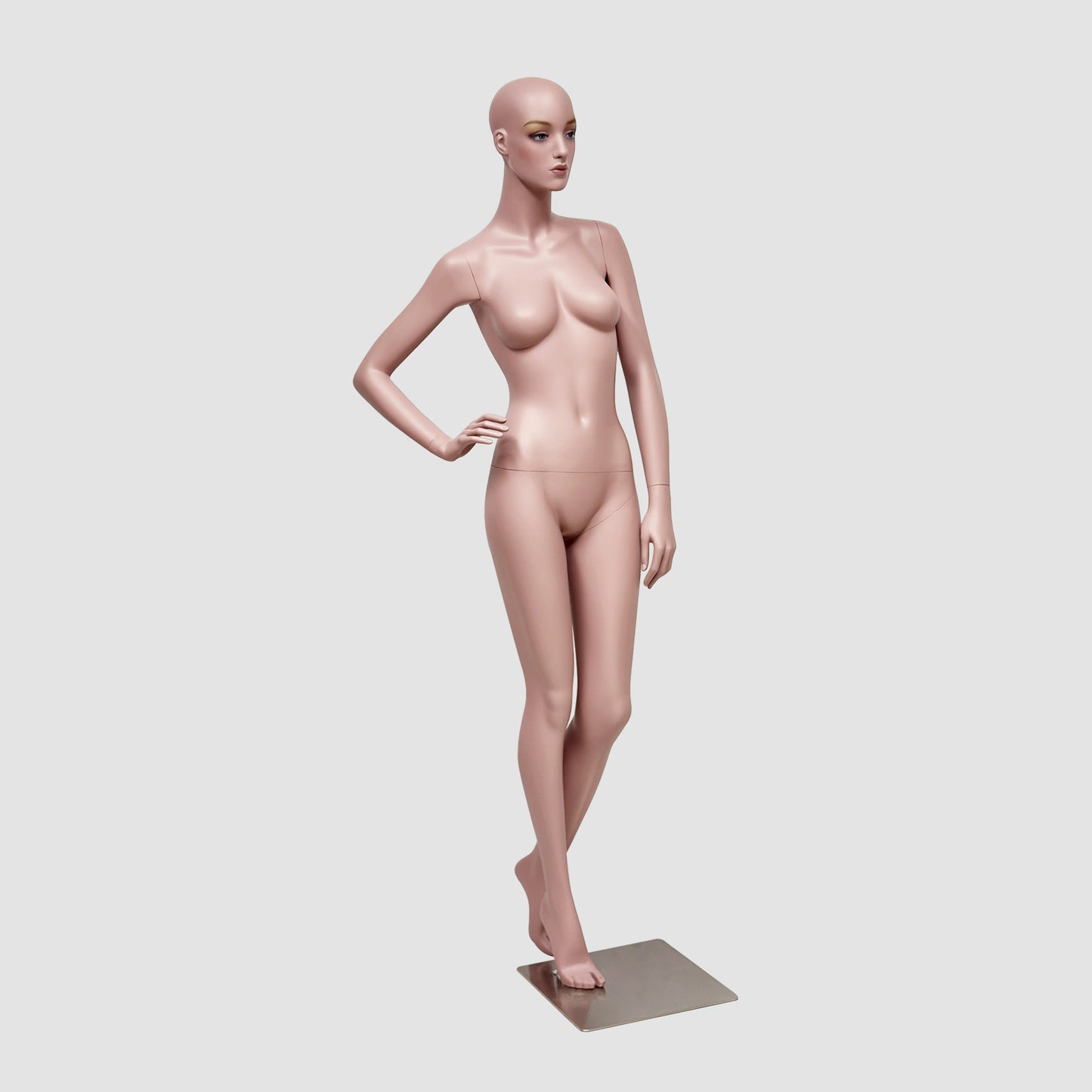JELIMATE Full Body Male Female Mannequin with Face for Clothing Store Window Display