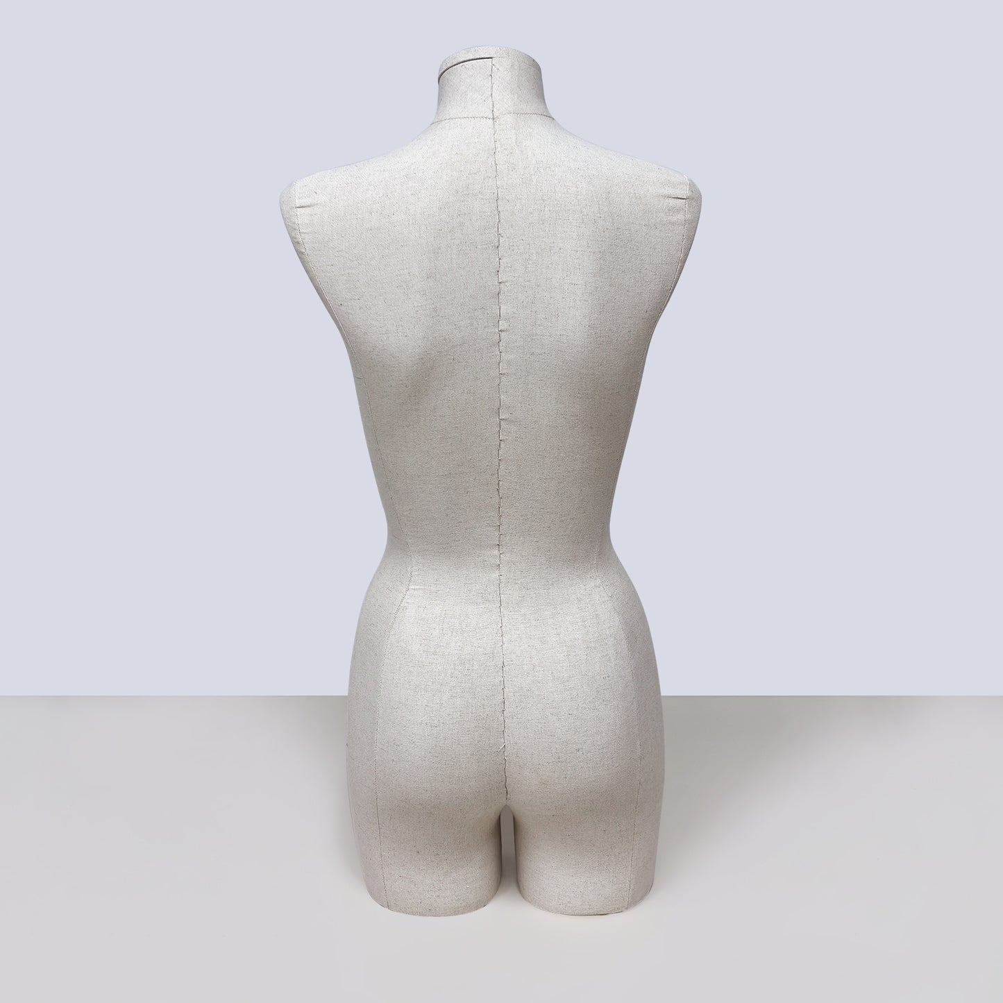 JELIMATE Half Body Mannequin Torso, Linen Dress Form for Lingerie Underwear Display