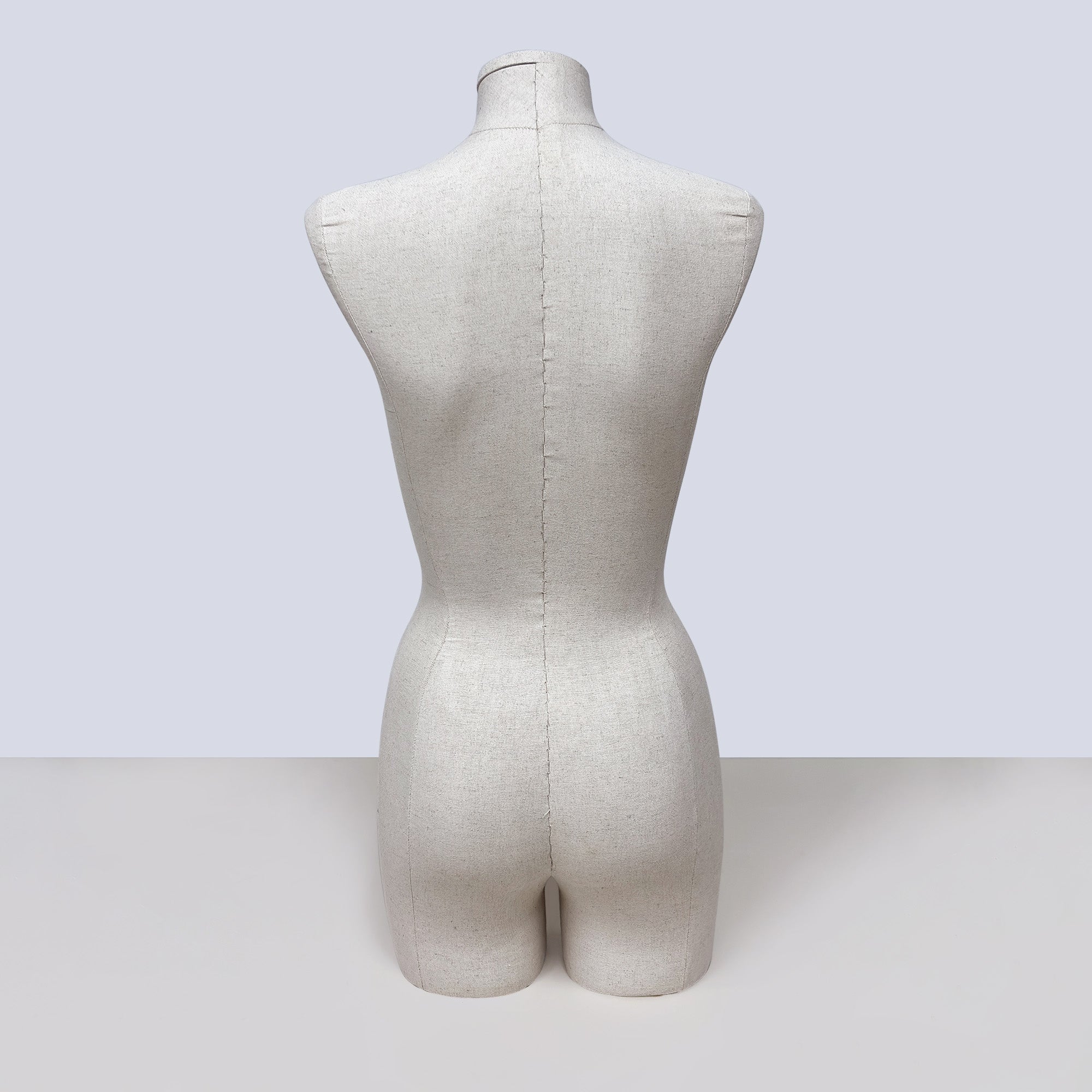 JELIMATE Half Body Mannequin Torso, Linen Dress Form for Lingerie Underwear Display