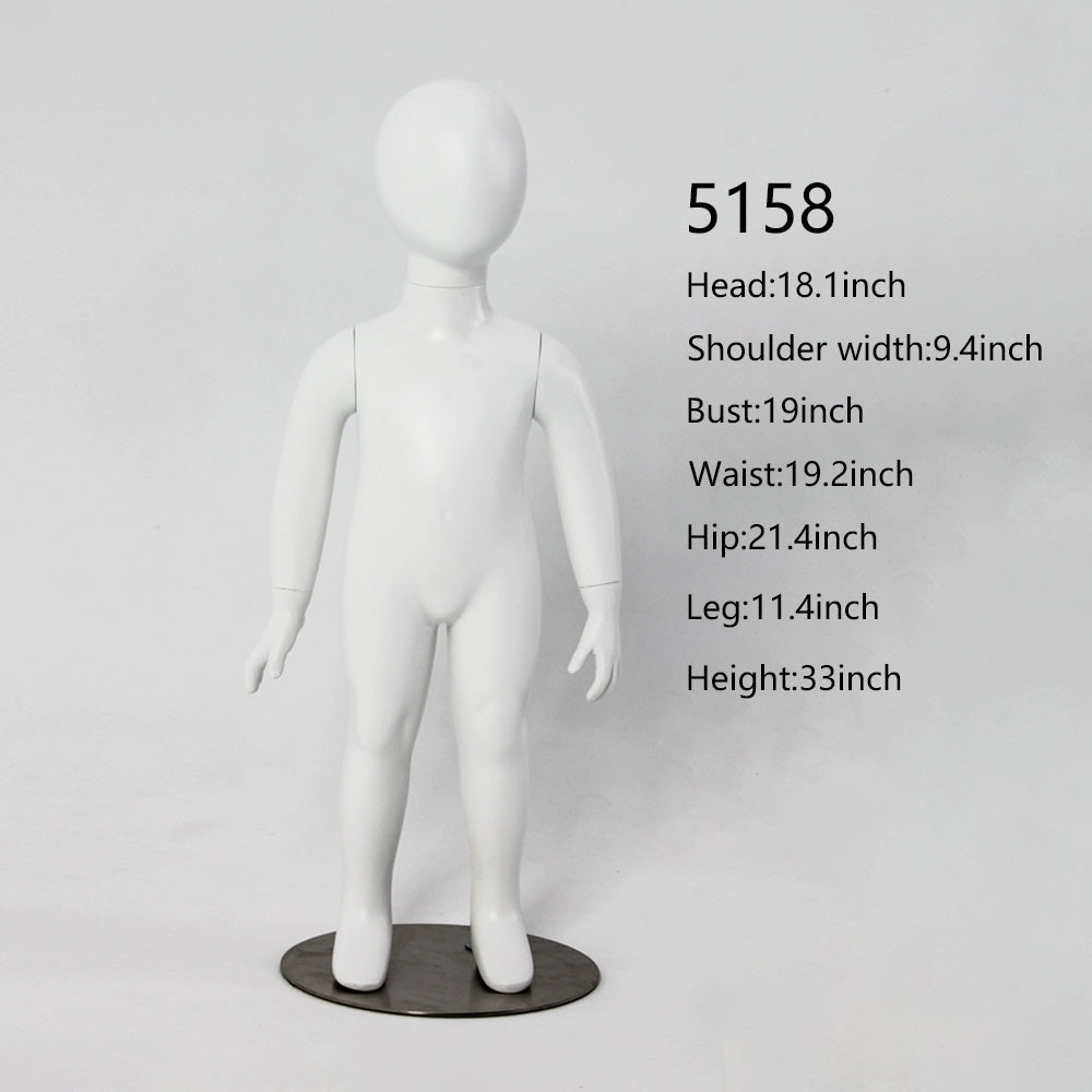 Child Mannequin for Kids Clothing Display | Baby & Childrens Mannequins