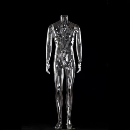 Transparent Hollow Mannequin Prop | Female & Male Half/Full Body Plastic Display for Swimwear, Underwear & Photography