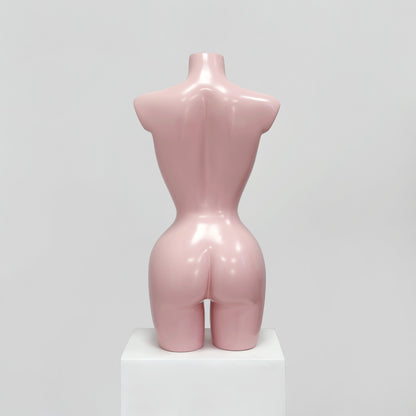 JELIMATE Female Torso Mannequin with Bust & Slim Waist – Lingerie & Swimwear Display Form