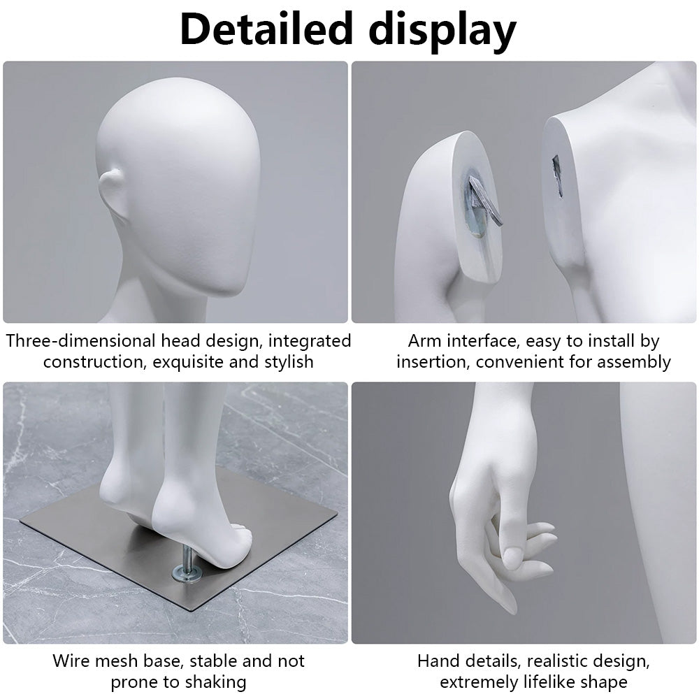 JELIMATE Female Full Body Mannequin | 21 Styles | Luxury Boutique Display Dress Form