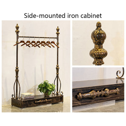 JELIMATE 70.8" Black Iron Clothing Rack – Heavy Duty Garment Rack for Boutique & Bedroom