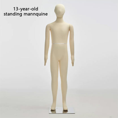 Child dress form - Full Body Soft Bendable Baby Mannequin for Kids’ Clothing Displays | JELIMATE