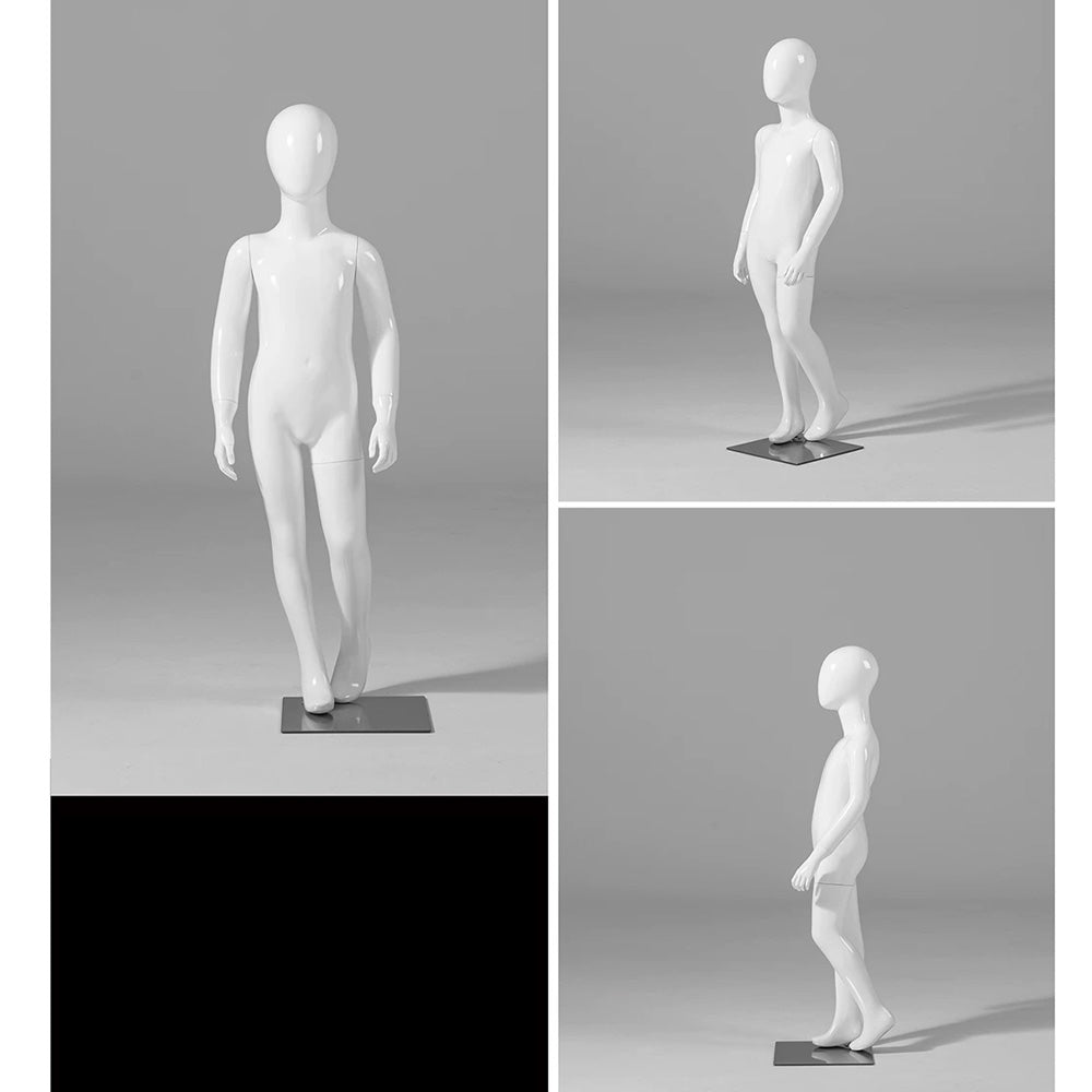 JELIMATE Child Mannequin Full Body & Half Body for Kids Clothing Store Display