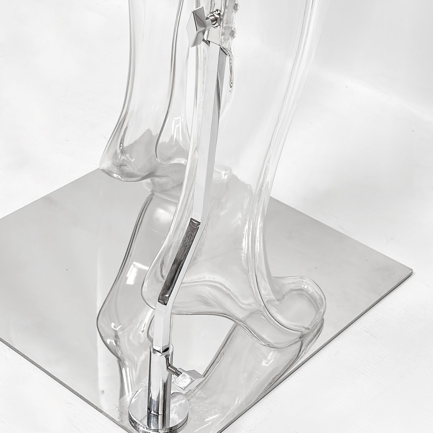 Transparent PE Female Mannequin Full Body Display Form - Clothing Retail Boutique