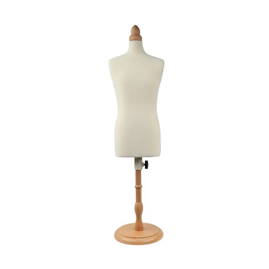 JELIMATE Half Scale Male Dress Form For Sewing,Pinnable 1/2 Or 1/3 Or 1/4