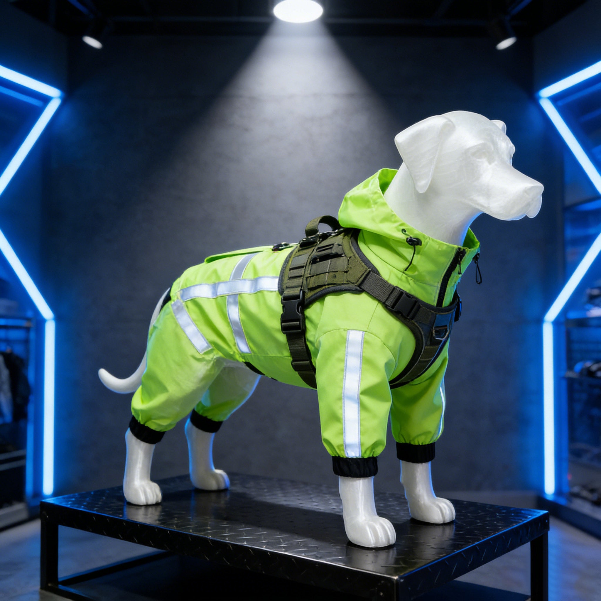 Premium Dog Mannequin Display - Magnetic Detachable Pet Clothing Model