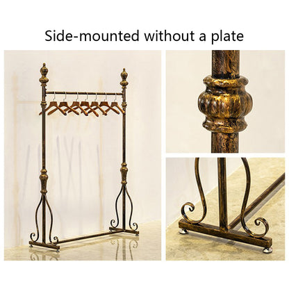JELIMATE 70.8" Antique Bronze Clothing Rack – Iron Garment Rack for Bedroom & Boutique