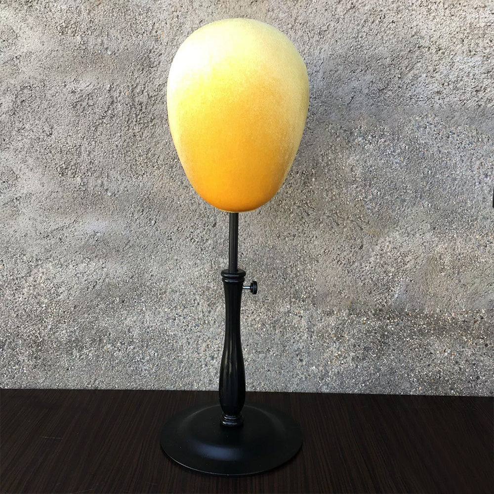 JELIMATE Glitter Diamond Wig Stand, Pinnable Sparkle Mannequin Head for Window Display