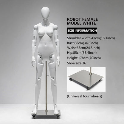 Flexible Model Male/Female/Kids - Posable stylish Full-Body Mannequin | JELIMATE