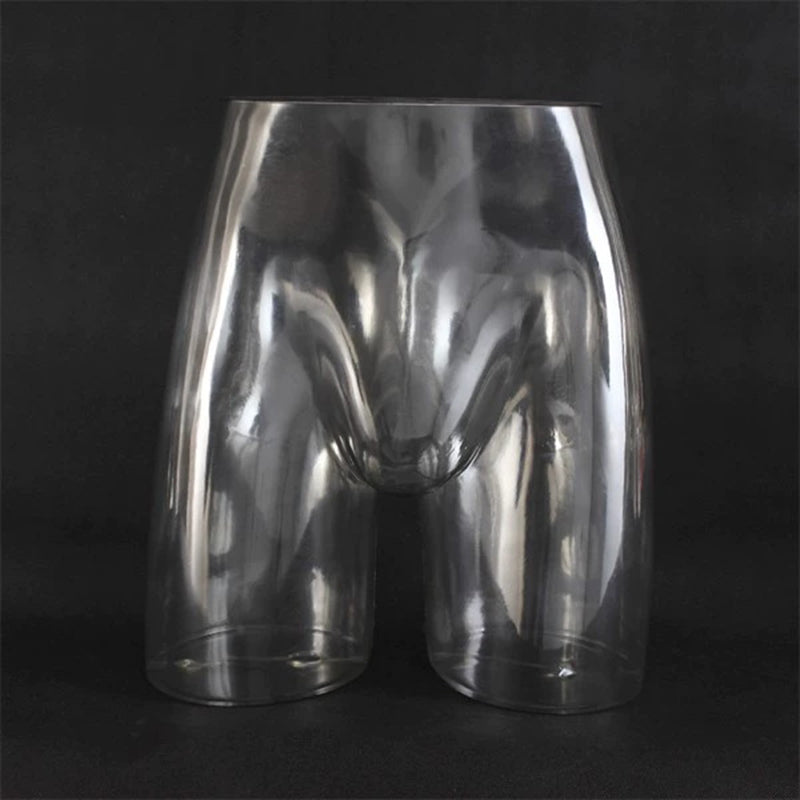 Transparent Hollow Mannequin Prop | Female & Male Half/Full Body Plastic Display for Swimwear, Underwear & Photography