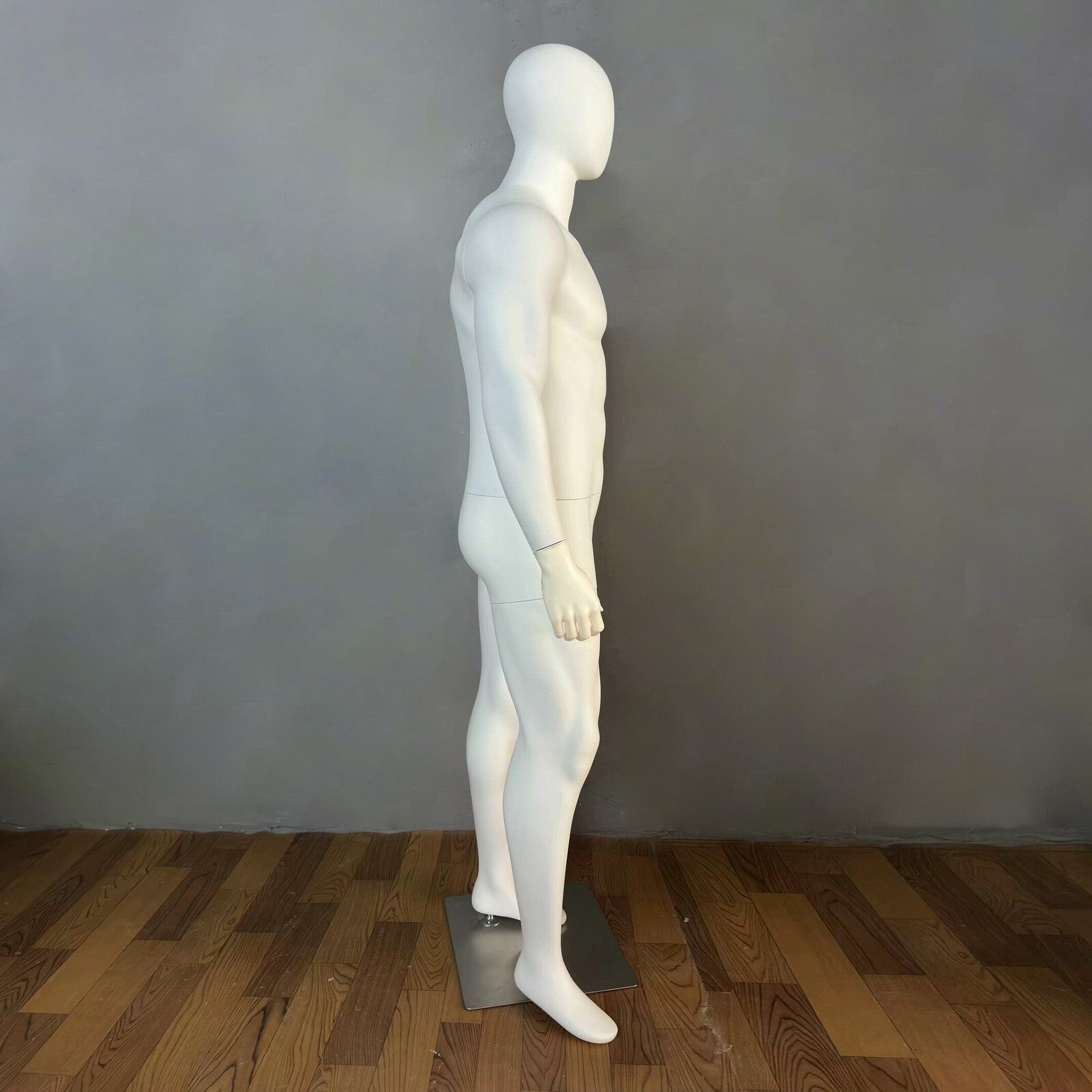 Jelimate Clothing Store Female Plus Size Mannequin Full Body,White Dress Form Male Display Mannequin Plus Size Model,Plus Size Dress Form Clothing Display Mannequin