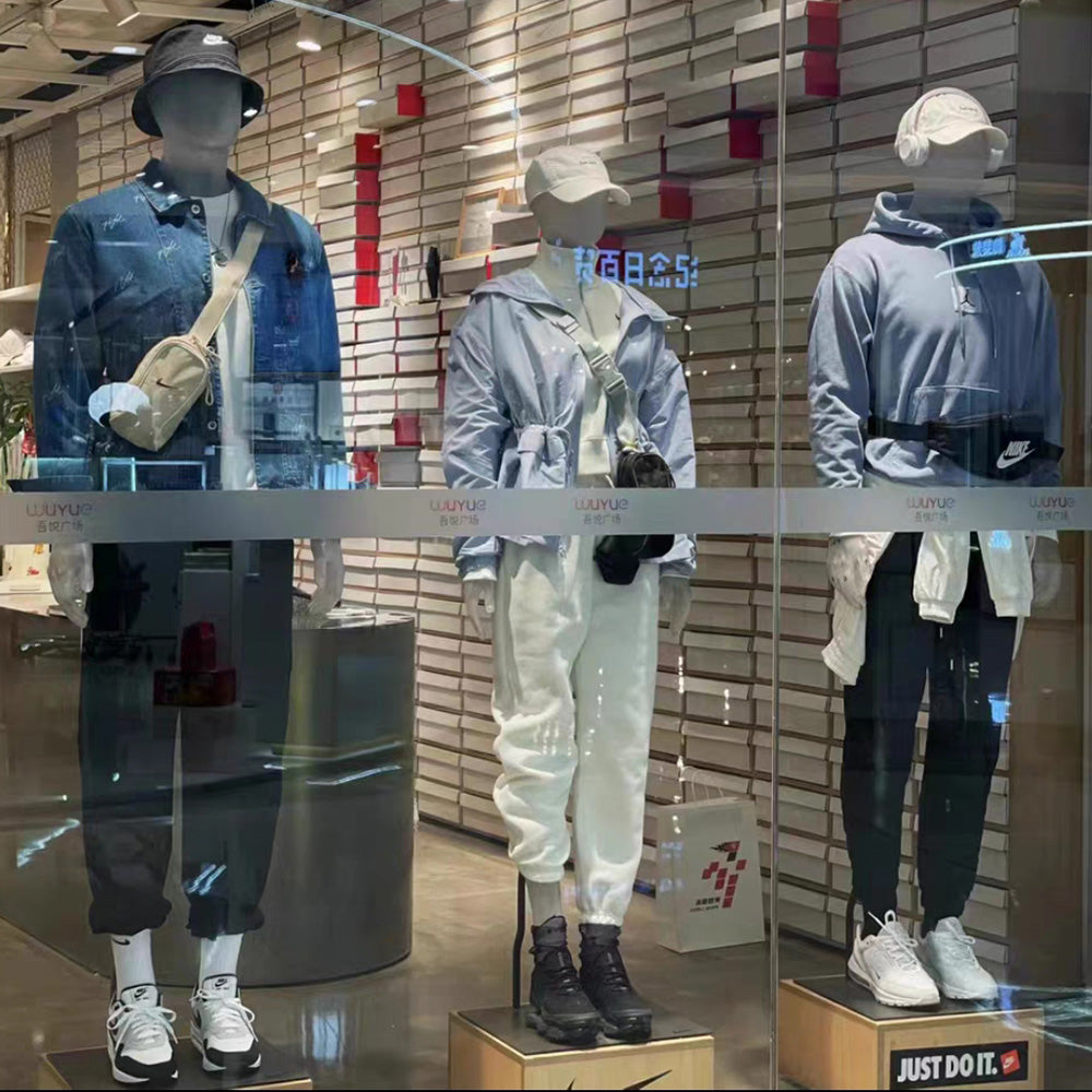 Jelimate Realistic Male Full Body Mannequin Dress Form,Grey Male Full Body Model Fiberglass Sport Mannequin,Garment Shop Window Display Male Suit Mannequin,Men Clothing Store Clothing Display Mannequin