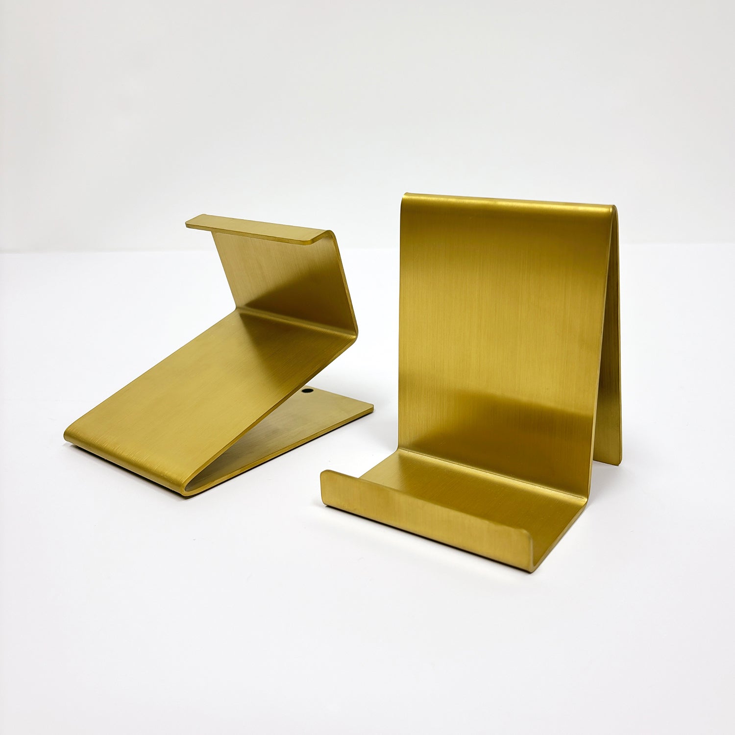 Jelimate Gold Stainless Steel Purse Stand – Adjustable Handbag & Wallet Display for Home & Boutique
