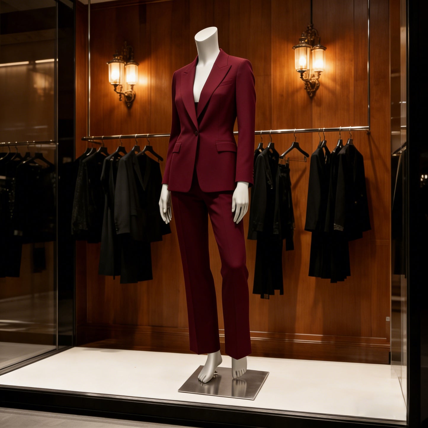 Jelimate Female Athletic Headless Mannequin - Fiberglass Display for Activewear