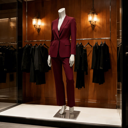 Jelimate Female Athletic Headless Mannequin - Fiberglass Display for Activewear