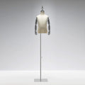 JELIMATE Kids Electroplated Mannequin | Gold Silver Dress Form for Kids Streetwear Display