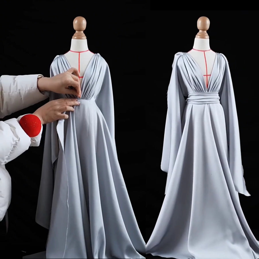 Female Half Scale Dress Form Fully Pinnable - 1/2, 1/3, 1/4