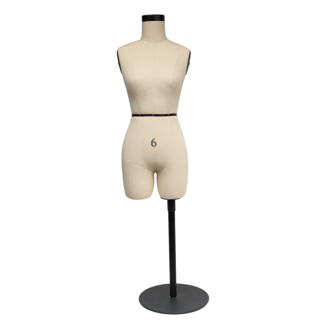 JELIMATE Half Scale Dress Form 1:2 Miniature Mannequin （Size 6）