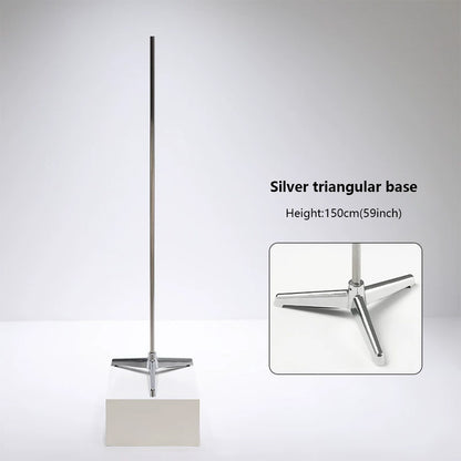 JELIMATE Half Body Mannequin Stand Base | Stainless Steel Retail Display Pole Stand
