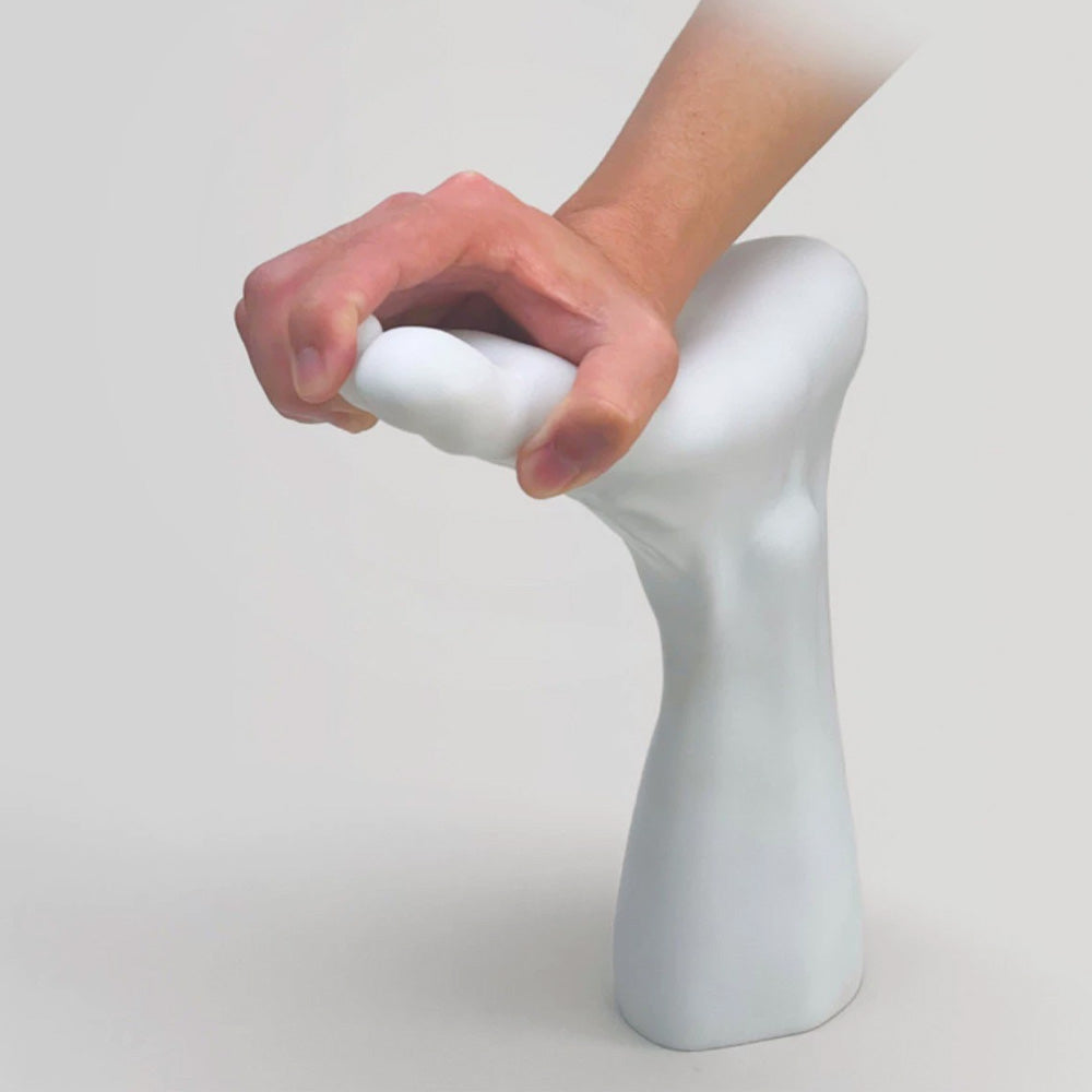 JELIMATE Male Foot Mannequin US Size 10, PVC Shoe Sock Display Model, 1 Pair
