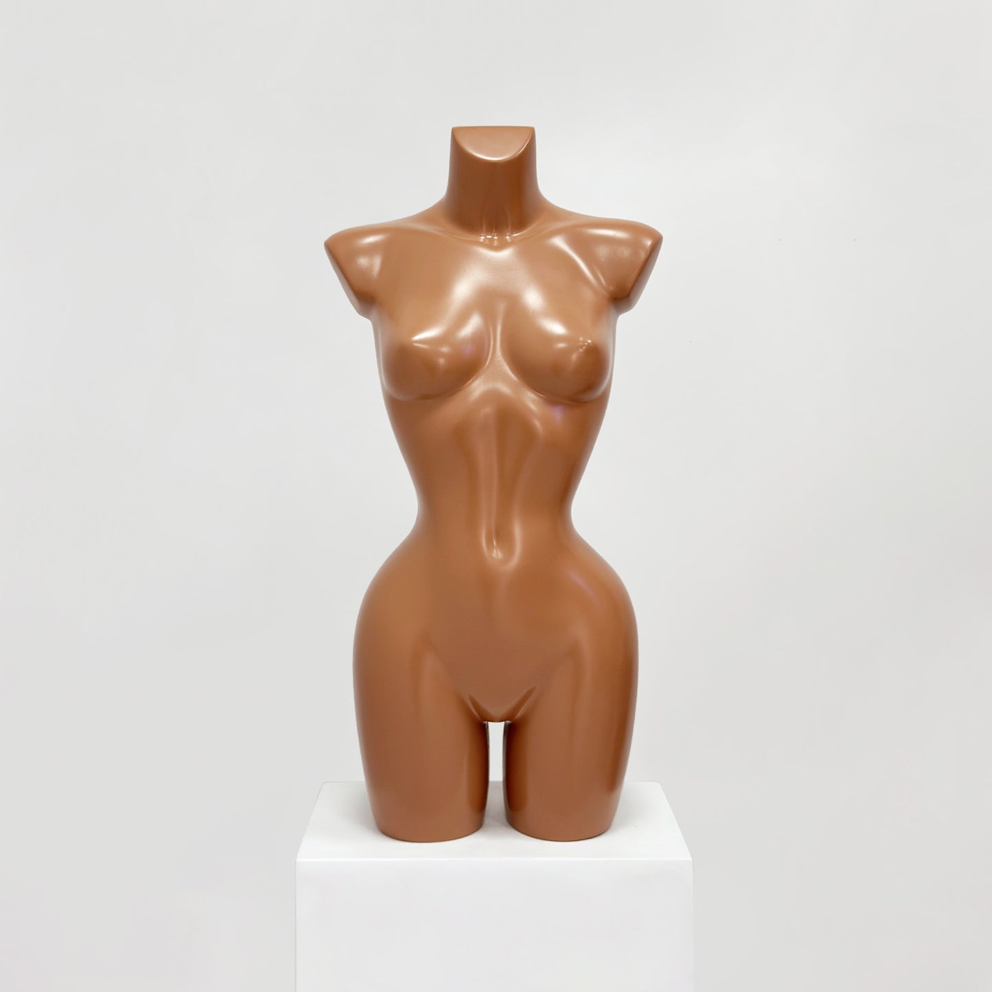 JELIMATE Female Torso Mannequin with Bust & Slim Waist – Lingerie & Swimwear Display Form
