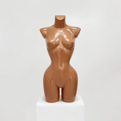 JELIMATE Female Torso Mannequin with Bust & Slim Waist – Lingerie & Swimwear Display Form