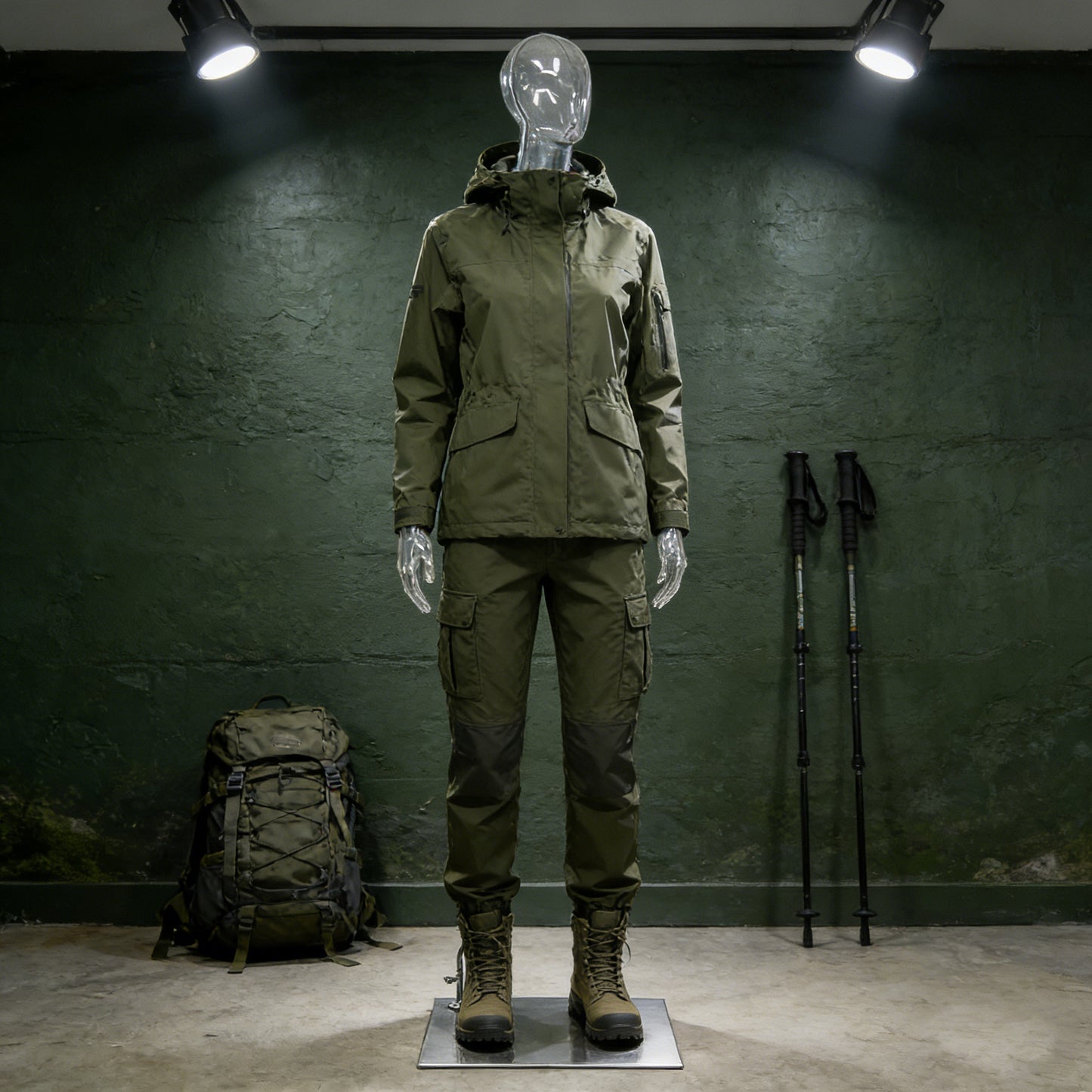 Transparent PE Female Mannequin Full Body Display Form - Clothing Retail Boutique