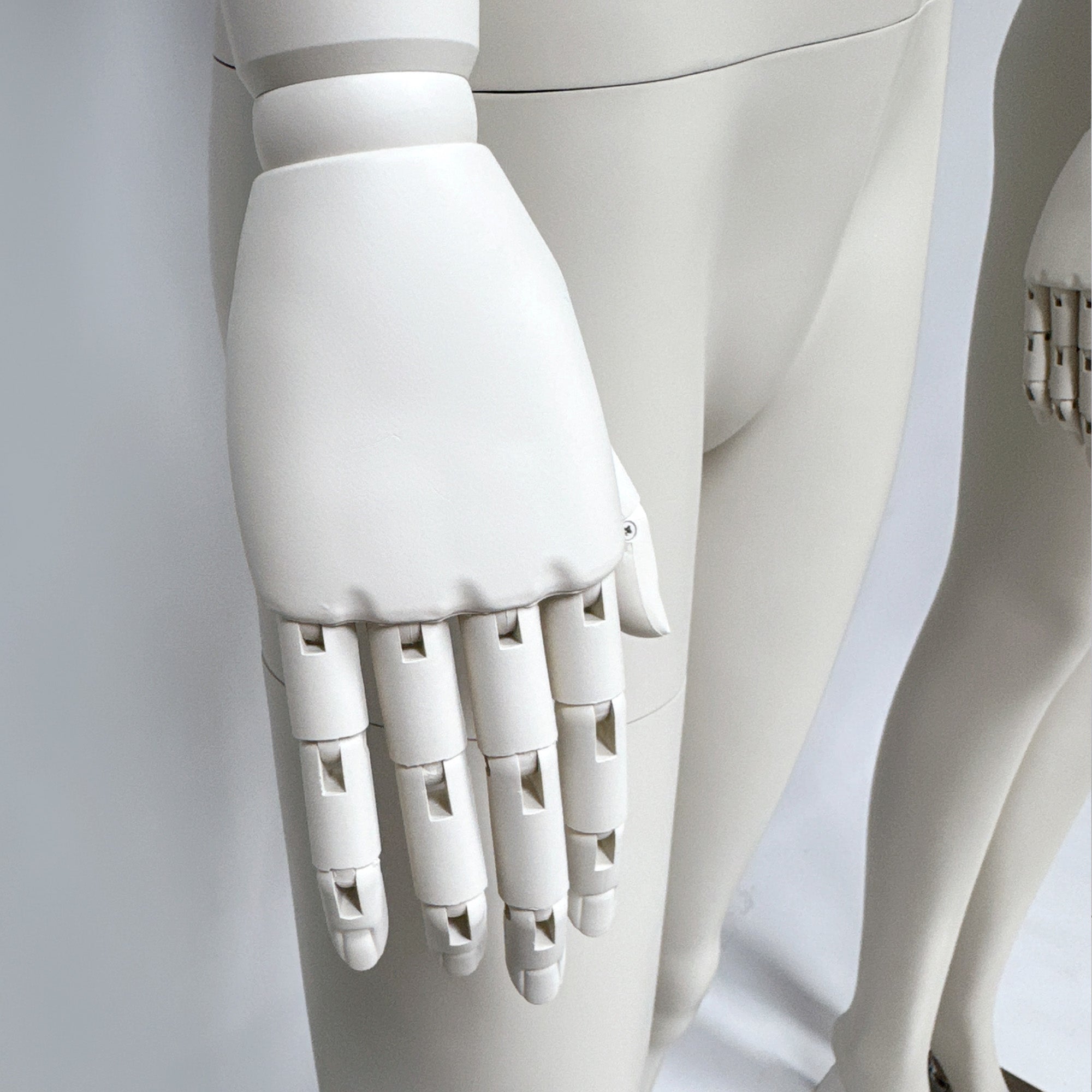 JELIMATE Full Body Female Mannequin Flexible Arms Fiberglass Window Display Dummy