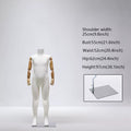 JELIMATE Fabric Full Body Child Mannequin | Kids Clothing Display Form for Retail Store Ages 3-11
