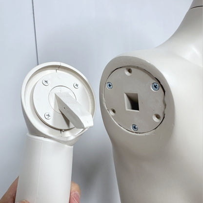JELIMATE Full Body Female Mannequin Flexible Arms Fiberglass Window Display Dummy
