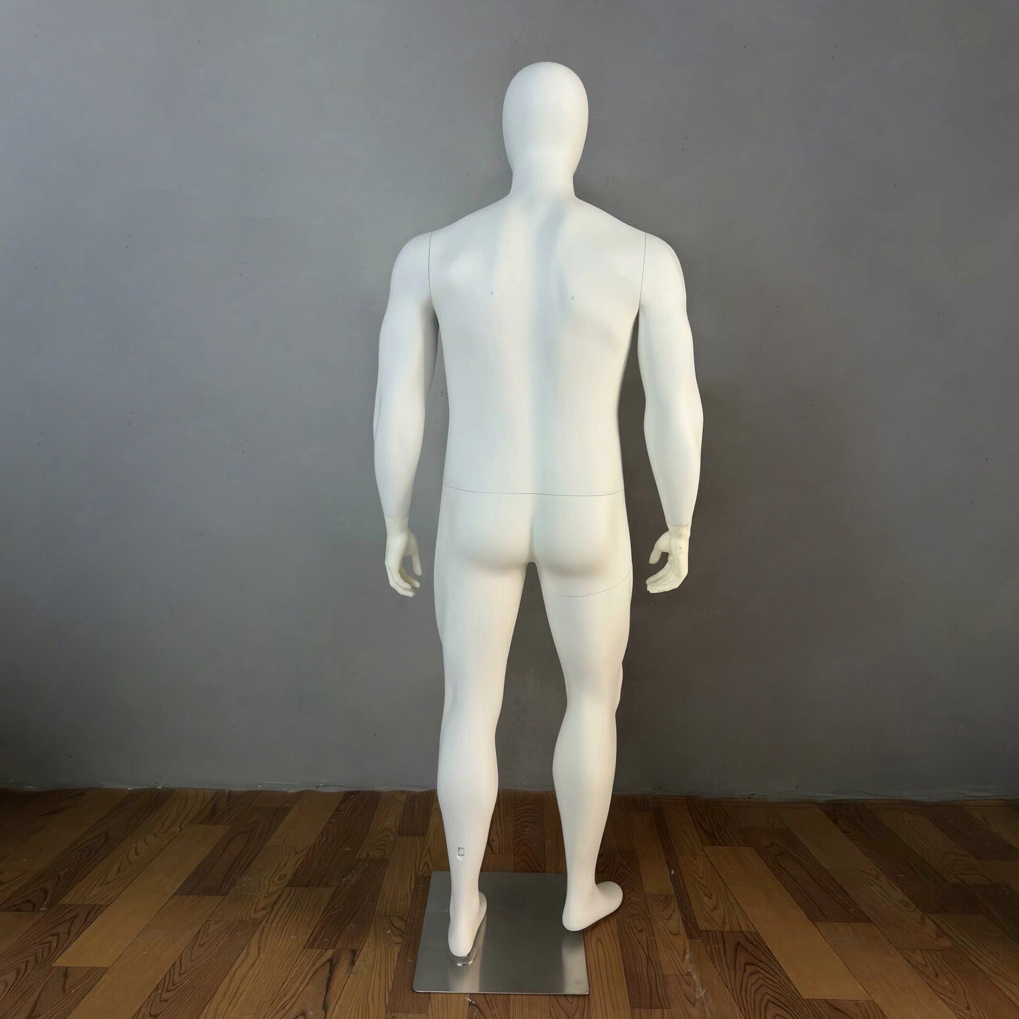 Jelimate Clothing Store Female Plus Size Mannequin Full Body,White Dress Form Male Display Mannequin Plus Size Model,Plus Size Dress Form Clothing Display Mannequin