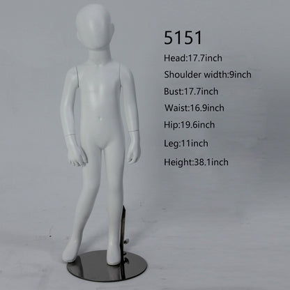 Child Mannequin for Kids Clothing Display | Baby & Childrens Mannequins